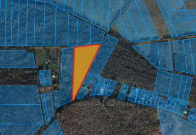 Buy a lot of land, agricultural, Підлісна, Sukhovolya, Gorodockiy district, id 5895405