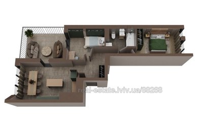 Купить квартиру, Щеповая ул., Львов, Шевченковский район, id 5763088