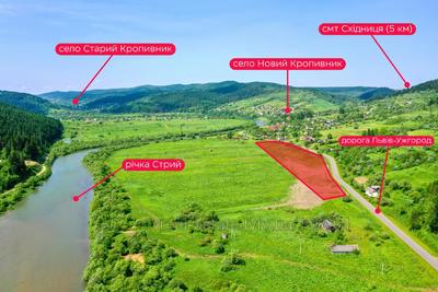 Купити ділянку, сільськогосподарського, Стрийська, Новий Кропивник, Дрогобицький район, id 5846136