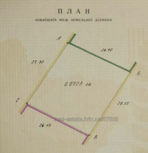 Купити ділянку, садівництво, Відники, Пустомитівський район, id 5736269