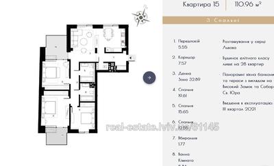 Купити квартиру, Голубовича С. вул., Львів, Залізничний район, id 5806406