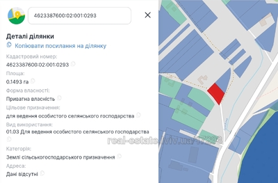 Купити ділянку, сільськогосподарського, Суходіл, Перемишлянський район, id 5456206