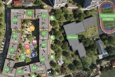 Купити квартиру, Промислова вул., Львів, Шевченківський район, id 5795392